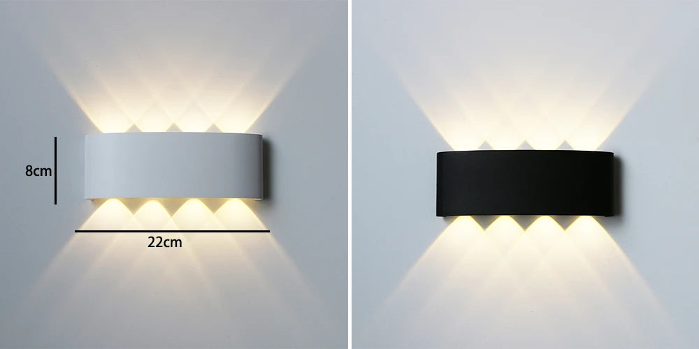 Outdoor Waterproof Wall Lamps Bedroom Living Room Wall Lights