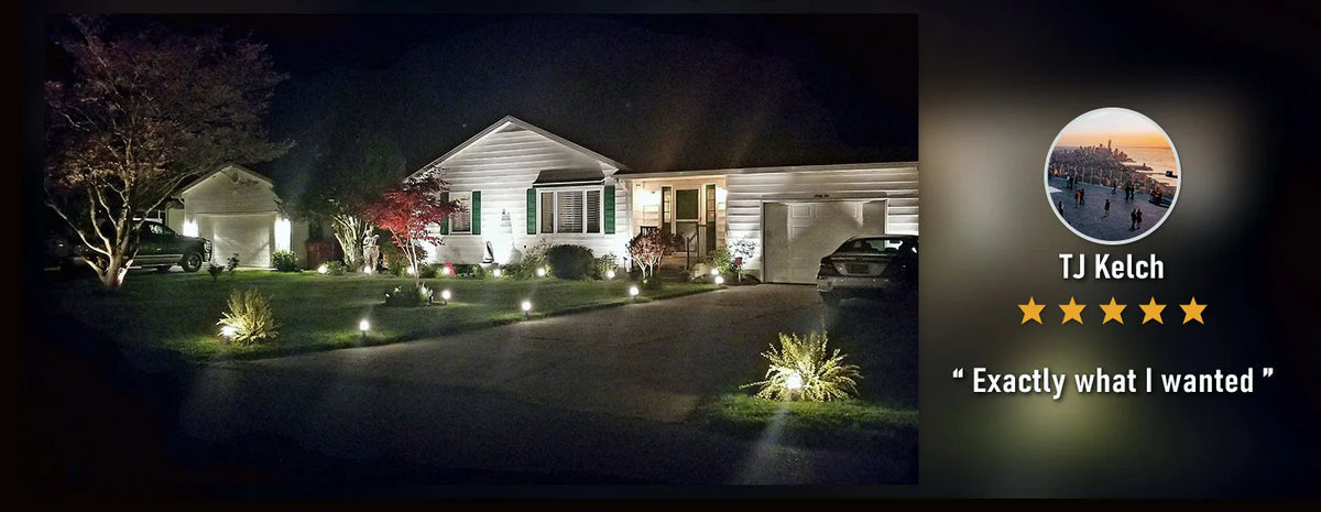 Low Voltage 12V 3W Outdoor Landscape Lighting System