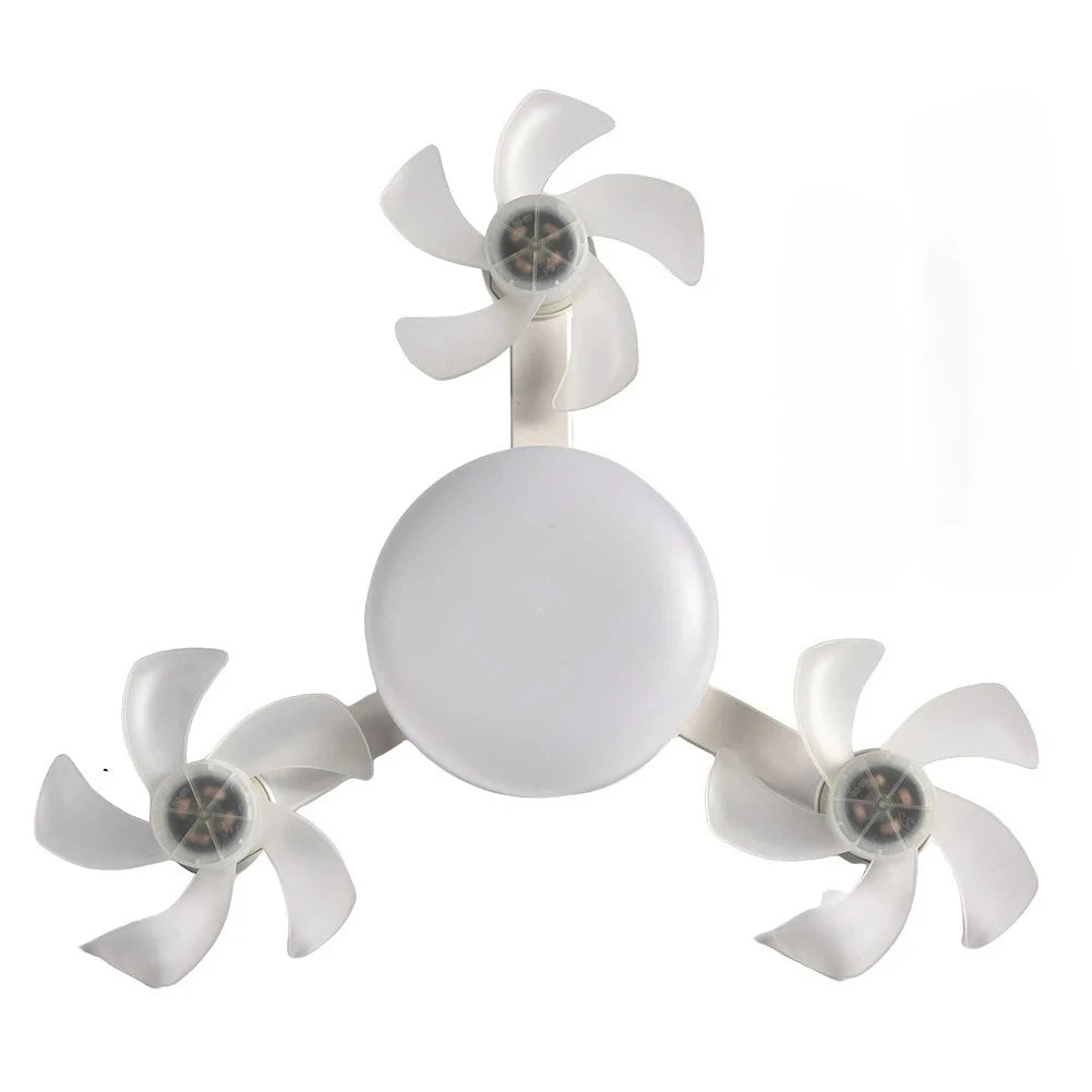 Drone Design Silent Ceiling Fan Light E27 Base Remote Controlled