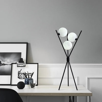 Nordic Living Room Sofa Floor Lamp Modern Creative Moon