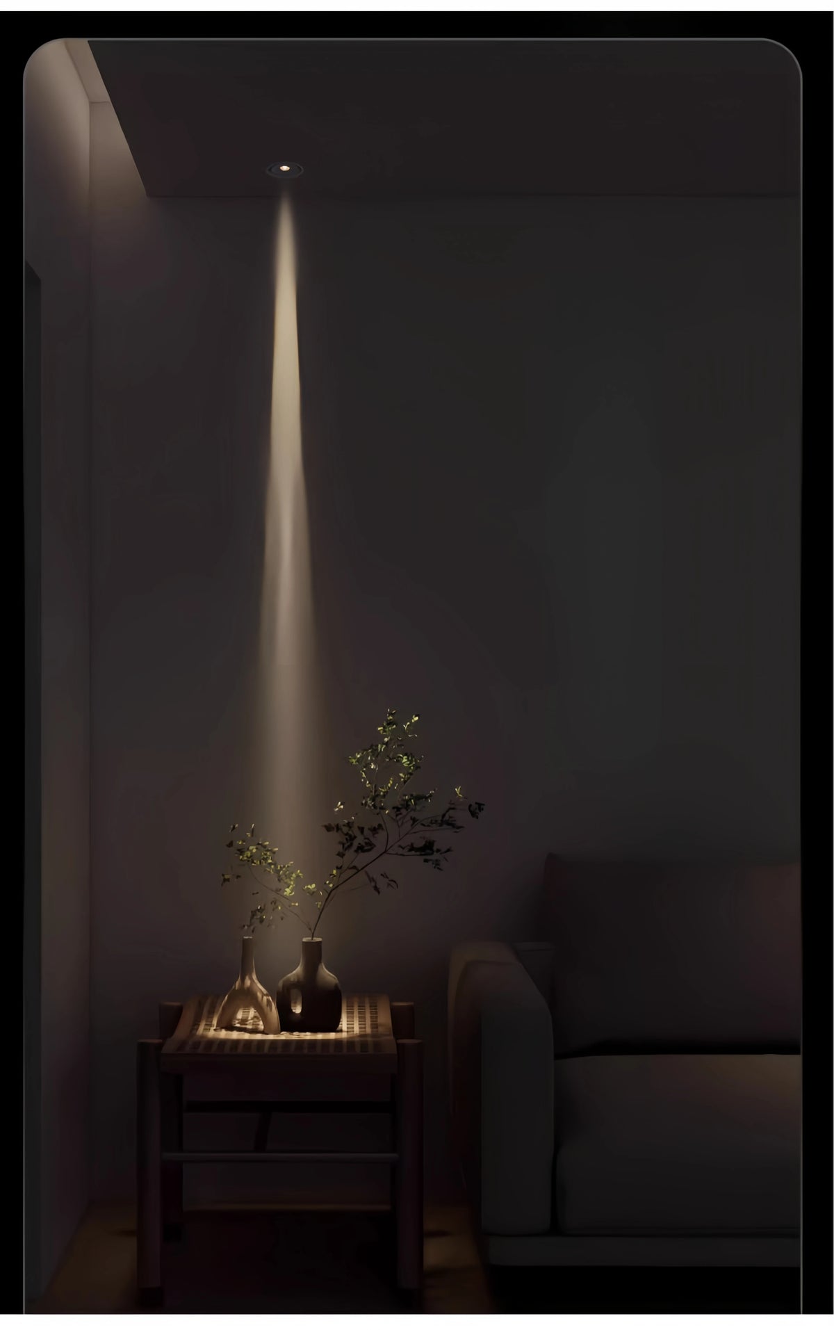 3-60 Degree Adjustable Angle Beam Led Spotlight