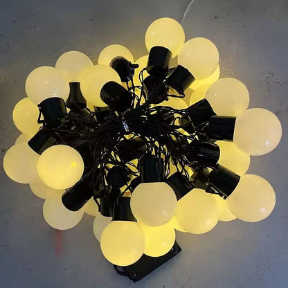 1PC LED Solar Light String Outdoor White Balls Decoration Lights