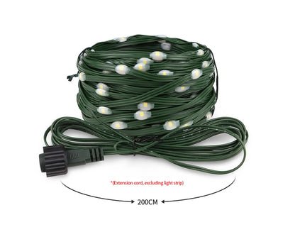 24V LED Christmas lights Green Wire Leather Fairy Lights String