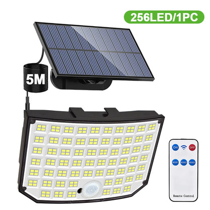 Solar Light Outdoor 328/348 LED Integrated Super Bright Motion