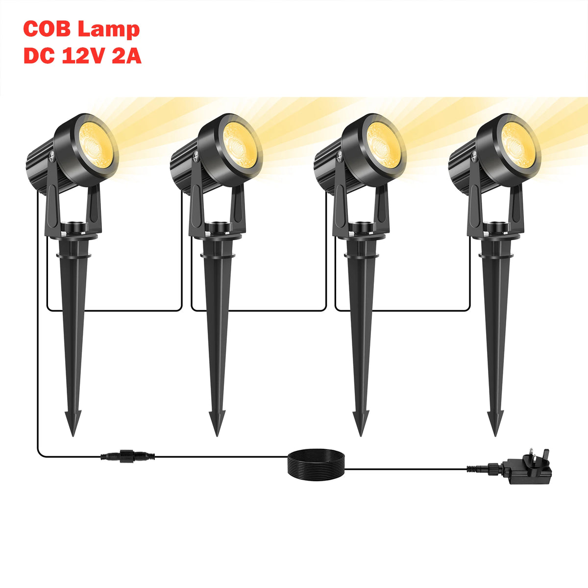 Lights Low Voltage Landscape Lighting 12V/27V Outdoor Lamp