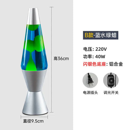 Lava jellyfish lamp decoration bedside night lamp