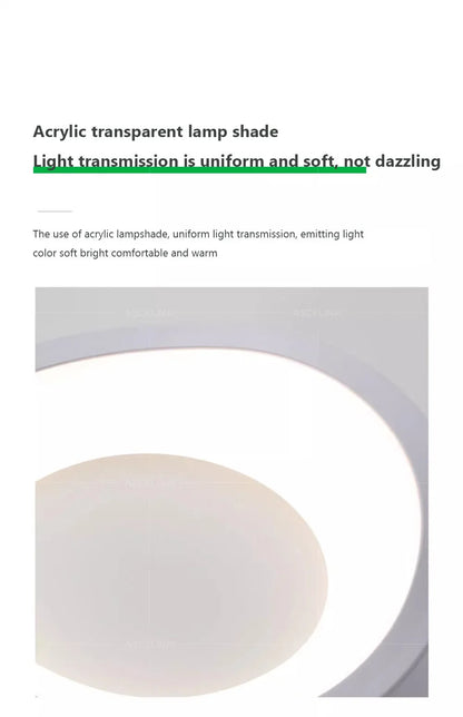 Nordic LED Ceiling Lamp For Living Dining Room Bedroom
