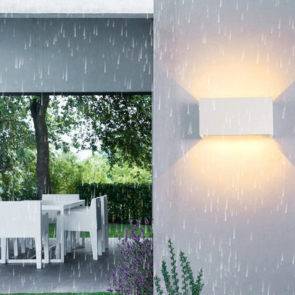 Nordic modern wall light 12W 24W IP65 waterproof LED lamps