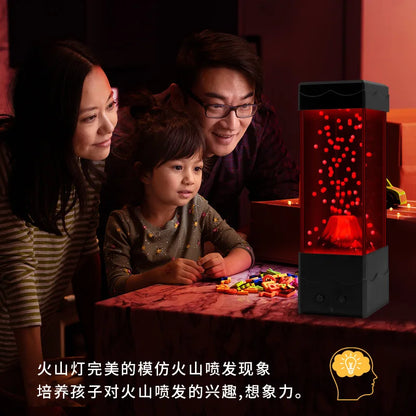LED Lava Volcano Light Home Decoration Night Light