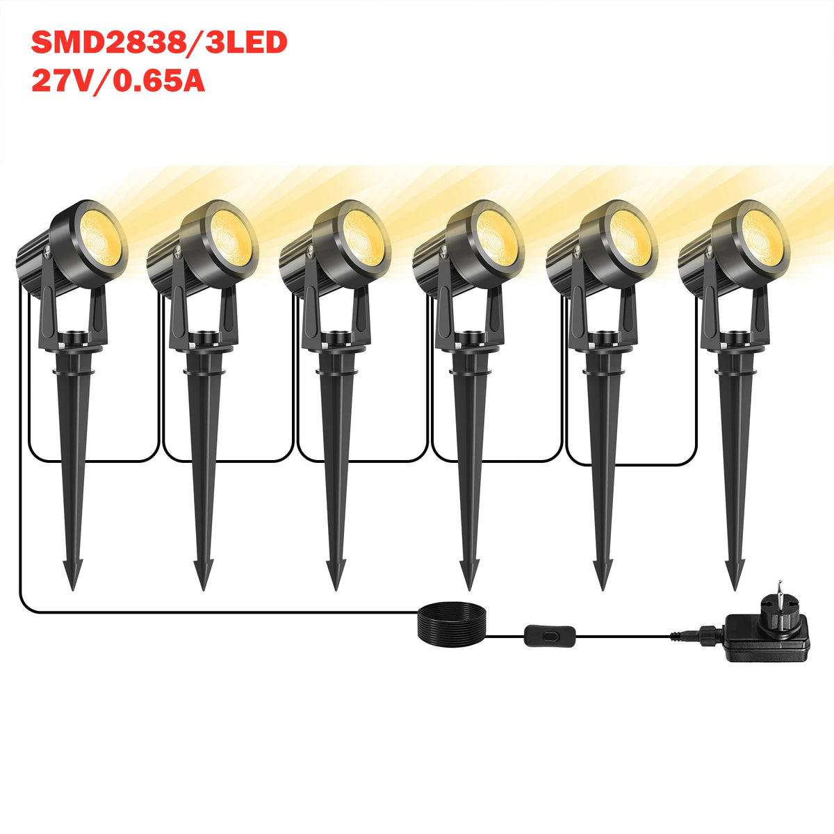 Lights Low Voltage Landscape Lighting 12V/27V Outdoor Lamp