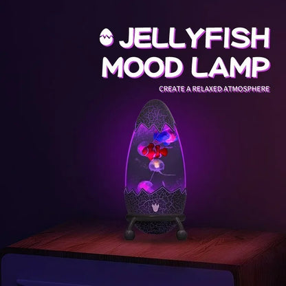 LED Lava Volcano Lamp with Remote Control RGB Light