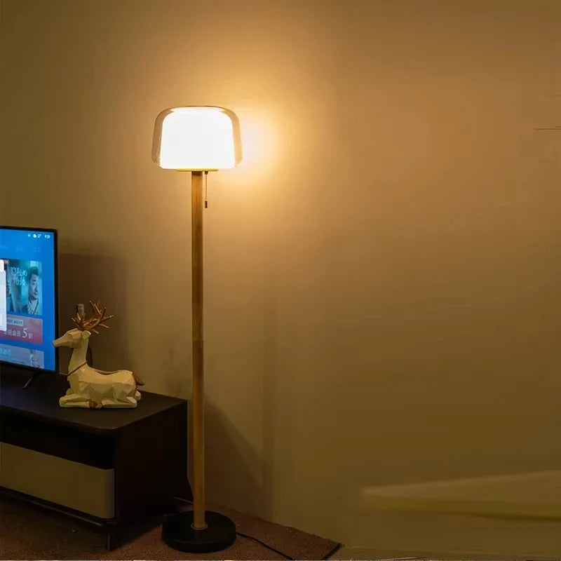 Modern Creative Glass Floor Lamp Simple Sofa Side Decorative