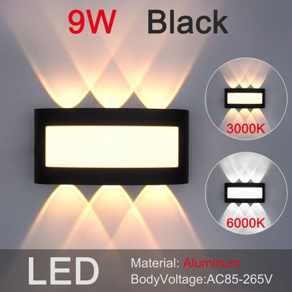 Outdoor Garden Lights, Bedroom and Hallway Indoor Wall Lamp