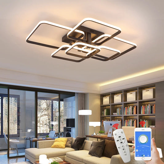 Modern LED Ceiling Chandelier Living Room LED Chandelier Lamp