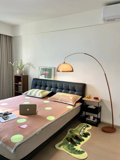 Acrylic Lampshade Floor Lamp Modern Minimalist Light
