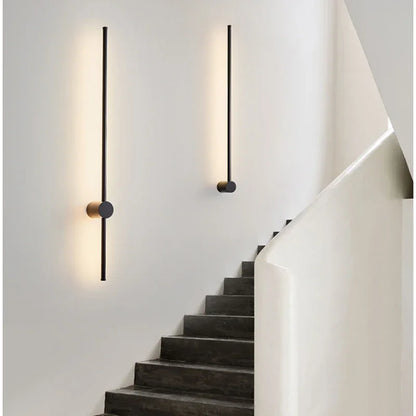 Nordic Art Design Minimalist Long Line Wall Lamps Modern