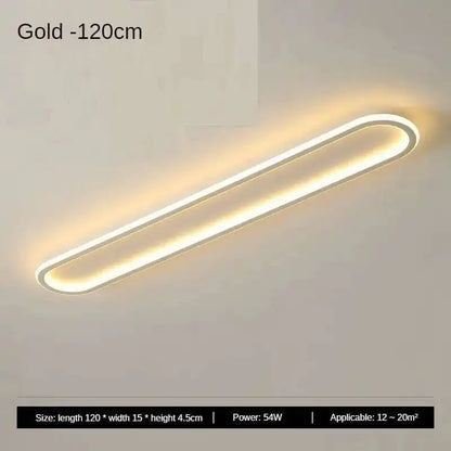 Long Strip LED Ceiling Lights Modern Simple Corridor Aisle