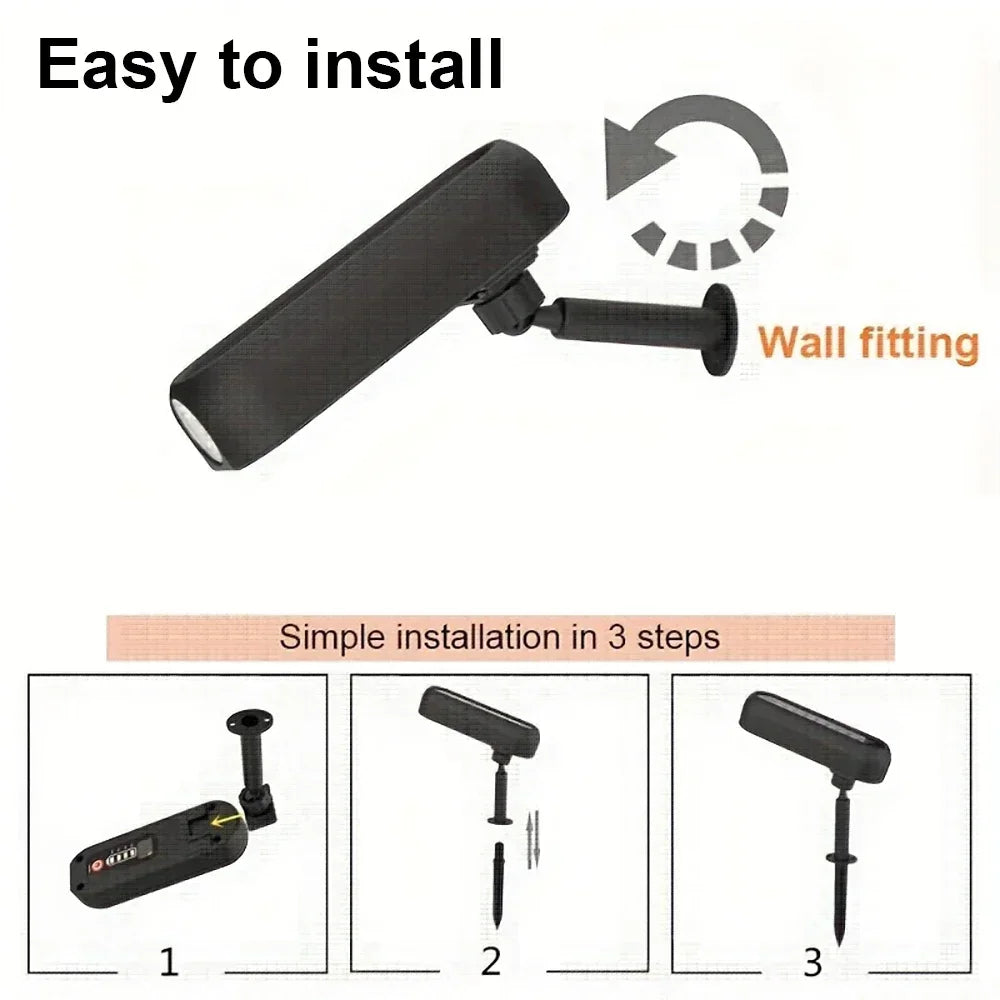 LED Outdoor Solar Lawn Lights Landscape Spotlights