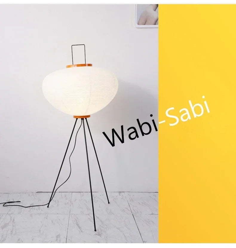 Japanese Noguchi Akari Rice Paper Floor Lamp