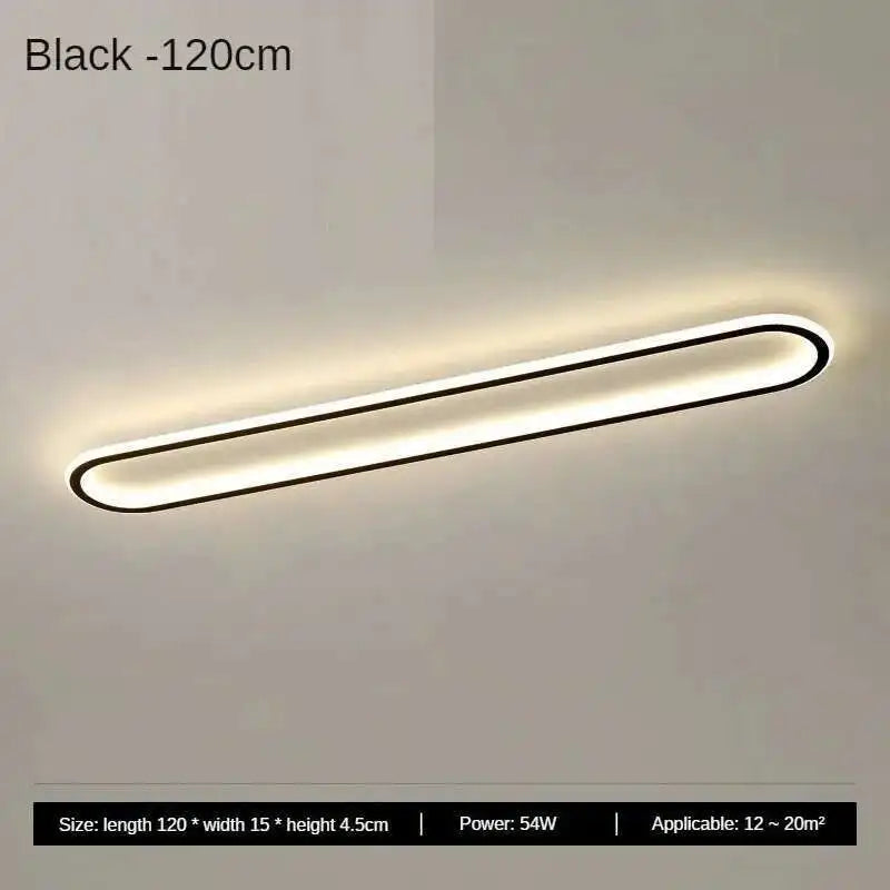 Long Strip LED Ceiling Lights Modern Simple Corridor Aisle