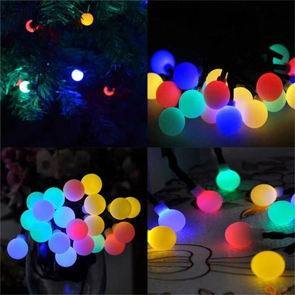 100LED Solar String Flowers Fairy Lights Outdoor Solar String Lights