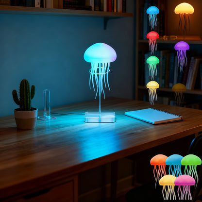 Upgraded Silent Jellyfish Lamp Jelly Fish Light