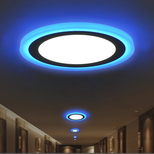Two-Color Panel Ceiling Lighting LED Lamp Dimmable