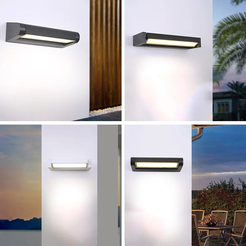 Adjustable Angle LED Lights Outdoor Waterproof Wall Lamp