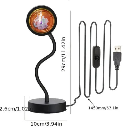 LED sunset light sunset light projector atmosphere light