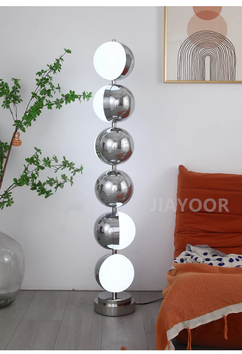 Modern Living Room Decoration Floor Lamp Stainless Steel
