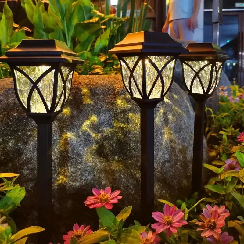 1-10 Pack Solar Yard Lights Bright Lawn Lights Outdoor
