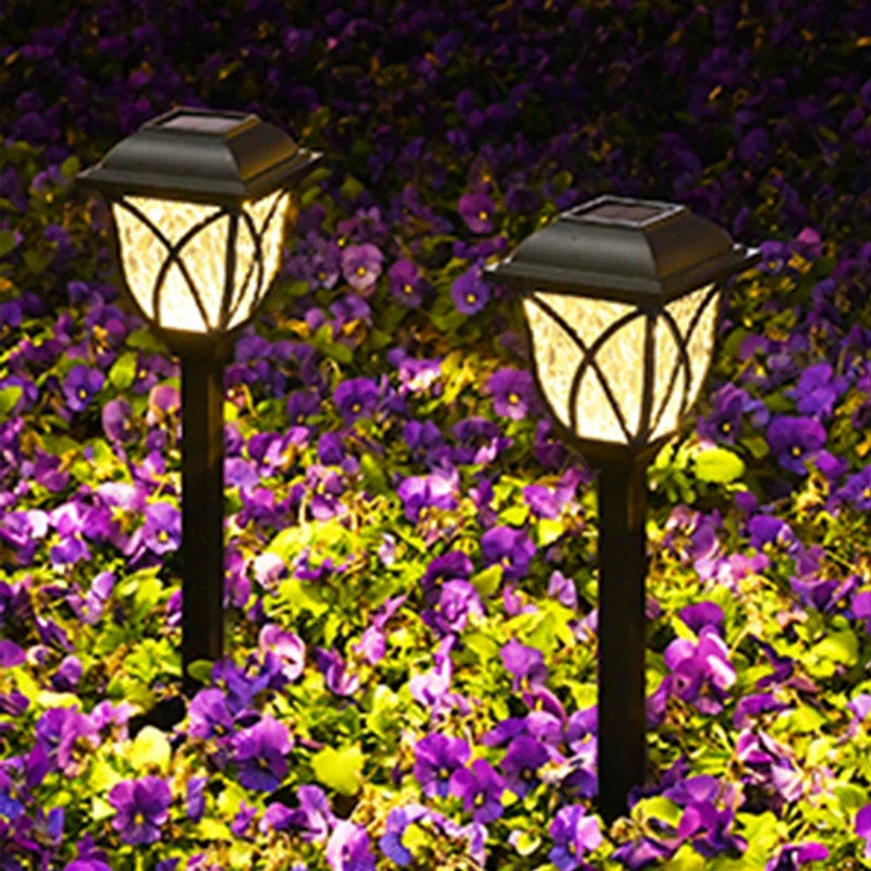 1-10 Pack Solar Yard Lights Bright Lawn Lights Outdoor