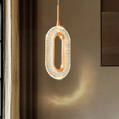 Modern Crystal LED Pendant Lamps Indoor Lighting For Home Decor