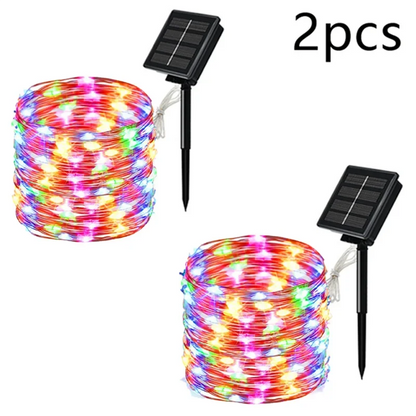 LED Solar Light Outdoor Garden Fairy String Light Led Twinkle