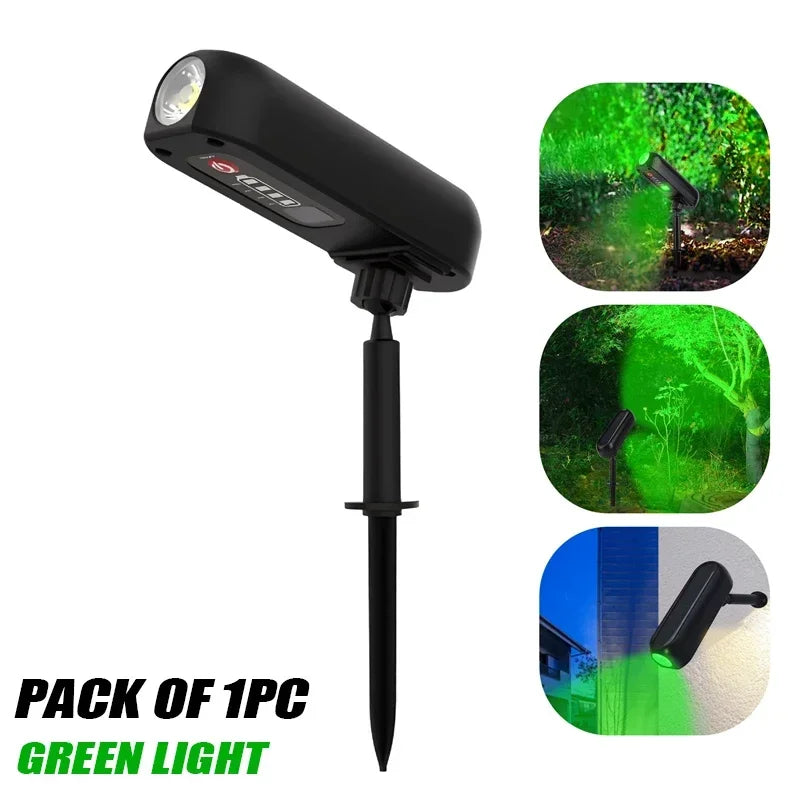 LED Outdoor Solar Lawn Lights Landscape Spotlights