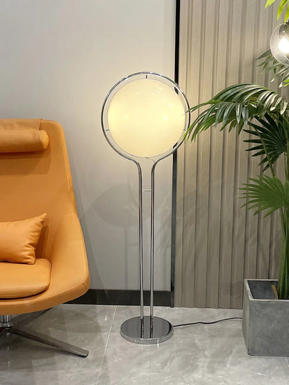 Italy Designer Led Floor Lamp White Ball 2.8 Stand Light