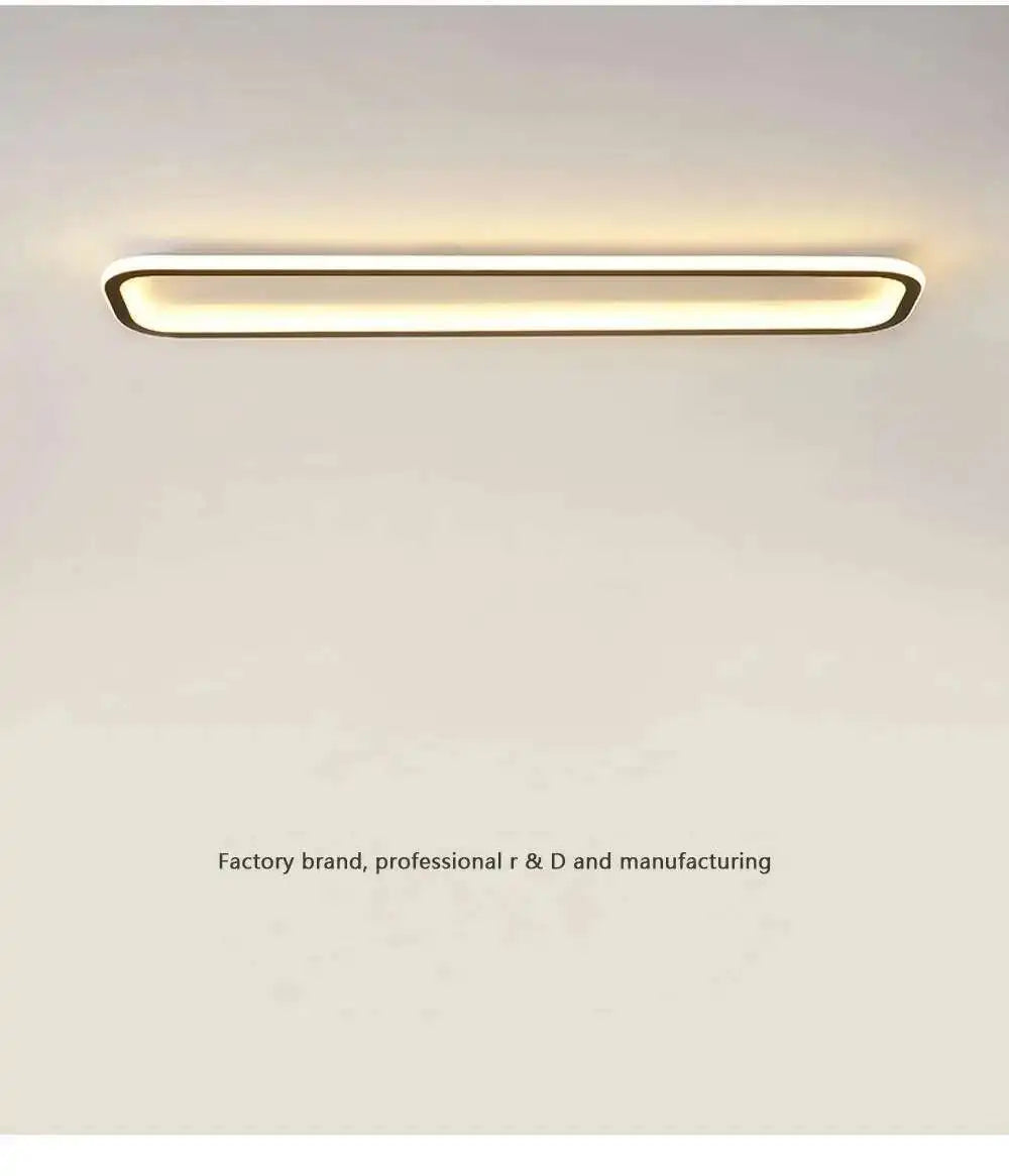 Long Strip LED Ceiling Lights Modern Simple Corridor Aisle