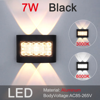 Outdoor Garden Lights, Bedroom and Hallway Indoor Wall Lamp