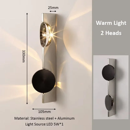 Artistic Corrugated Wall Lamp LED Living Room Wall Light