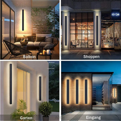 Waterproof Wall Lamp LED Outdoor Garden Wall Lamps