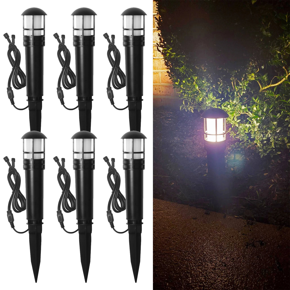 Low Voltage 12V 3W Outdoor Landscape Lighting System