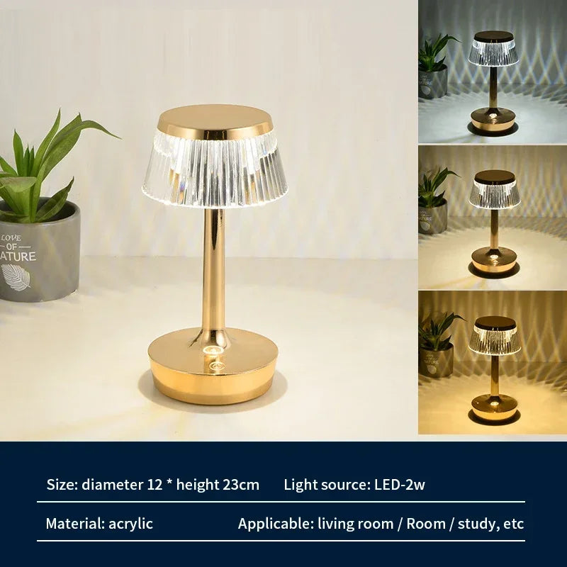 USB Atmosphere Table Lamp Modern Led Touch Night Lights