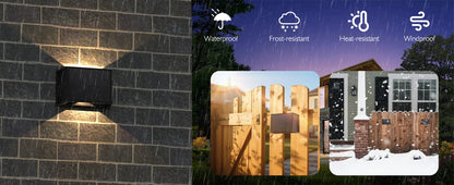 Outdoor Solar Lamp Solar Wall Light Fence Wall