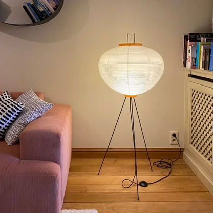 Japanese Noguchi Akari Rice Paper Floor Lamp