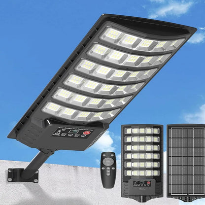 Solar Light Parking Light with Motion Sensor for Security Street Light