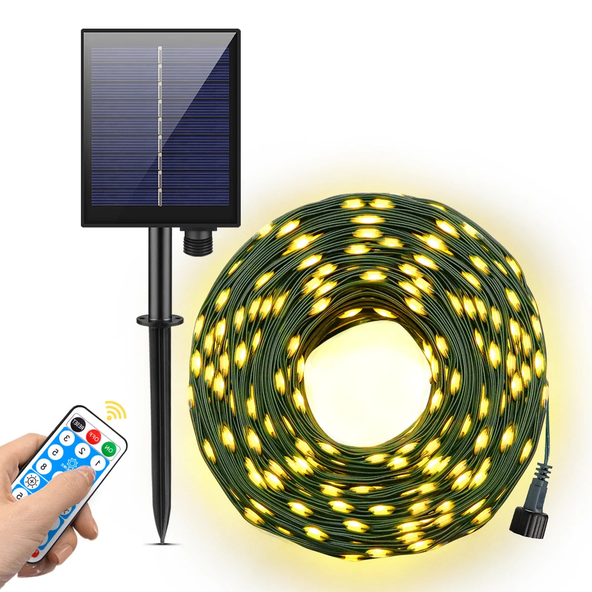 Green Environmentally Materials Outdoor LED Solar Lawn Lamp