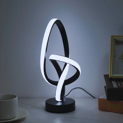 Simple and Creative LED Desk Lamp with USB Three Color Adjustable