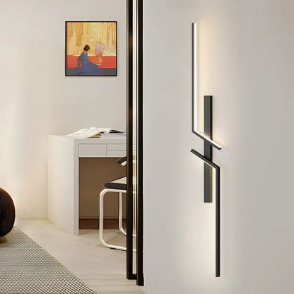 Long Strip LED Wall Lamps for Bedroom Living Room Indoor