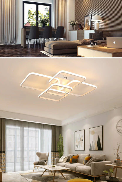 Modern LED Ceiling Chandelier Living Room LED Chandelier Lamp