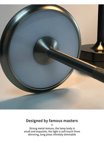 Wireless Table Lamp USB Rechargeable Touch Lamp